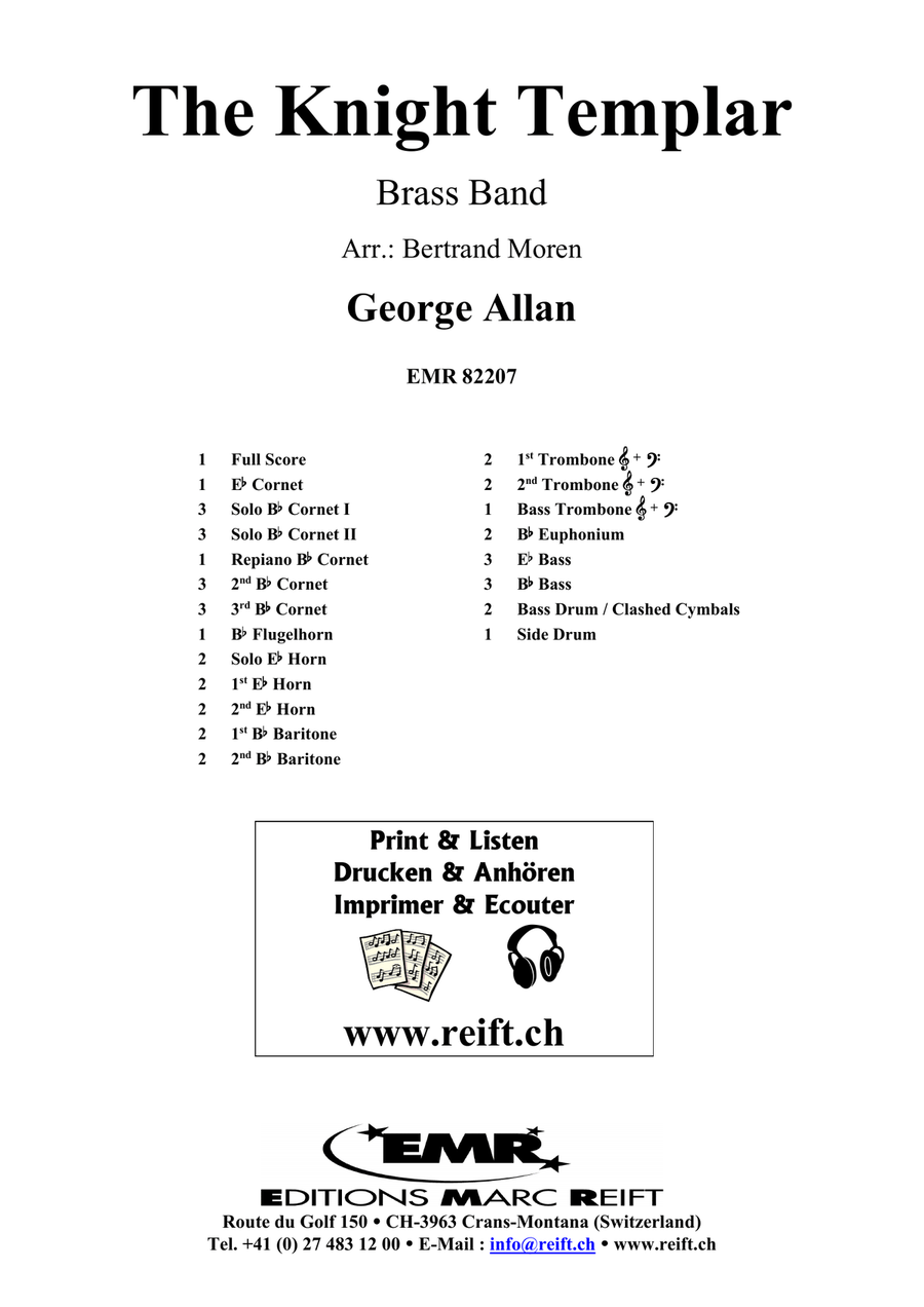 The Knight Templar The Knight Templar Brass Band scores gallery preview page 2