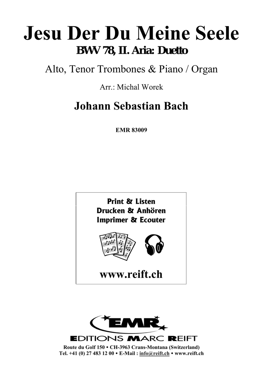 Jesu Der Du Meine Seele Jesu Der Du Meine Seele Organ scores gallery preview page 2