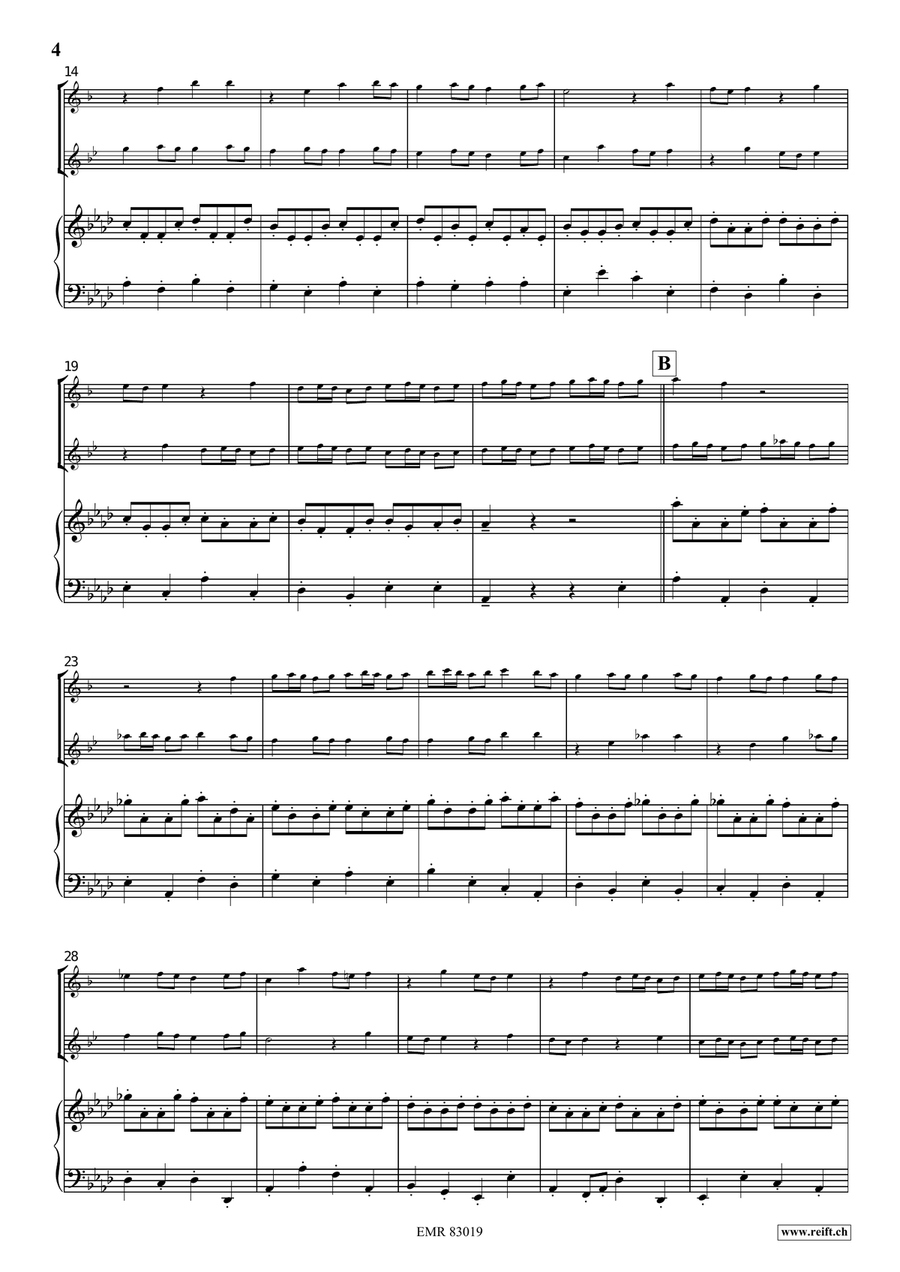 Jesu Der Du Meine Seele Jesu Der Du Meine Seele Tenor Saxophone scores gallery preview page 4