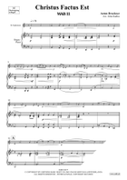 Christus Factus Est Euphonium scores gallery preview page 3
