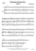 Christus Factus Est Violin Solo scores gallery preview page 3
