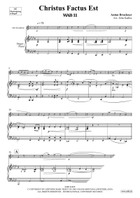 Christus Factus Est Alto Saxophone scores gallery preview page 3