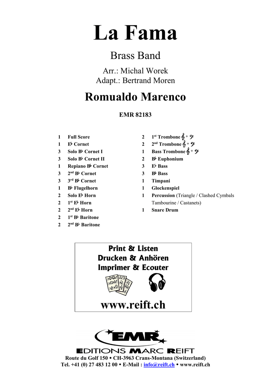 La Fama La Fama Brass Band scores gallery preview page 2