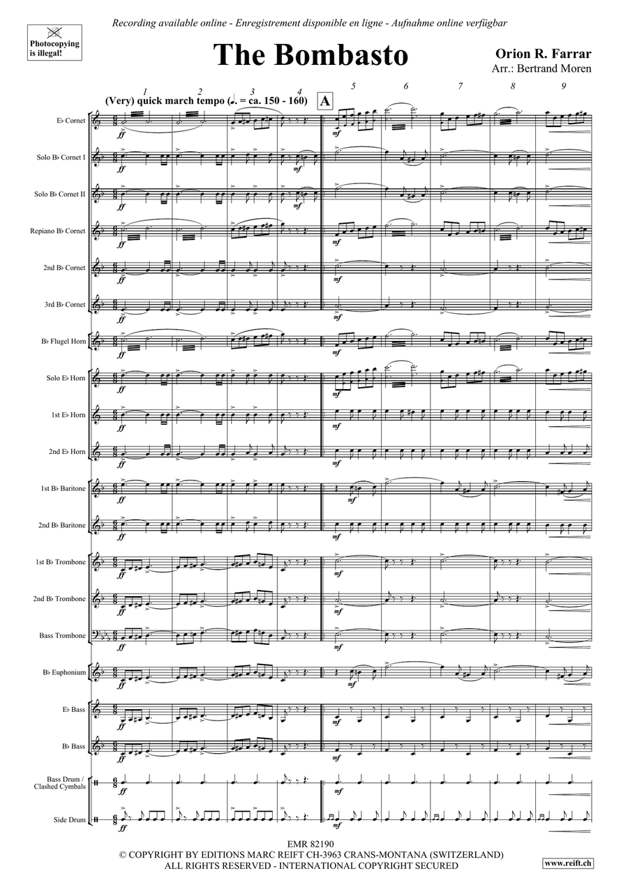 The Bombasto The Bombasto Brass Band scores gallery preview page 4