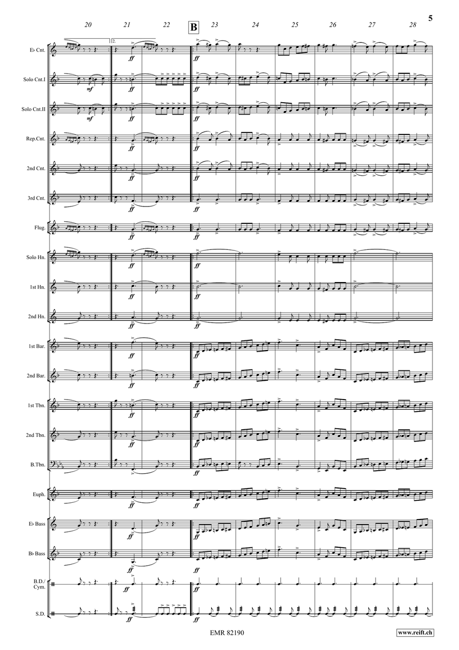 The Bombasto The Bombasto Brass Band scores gallery preview page 6