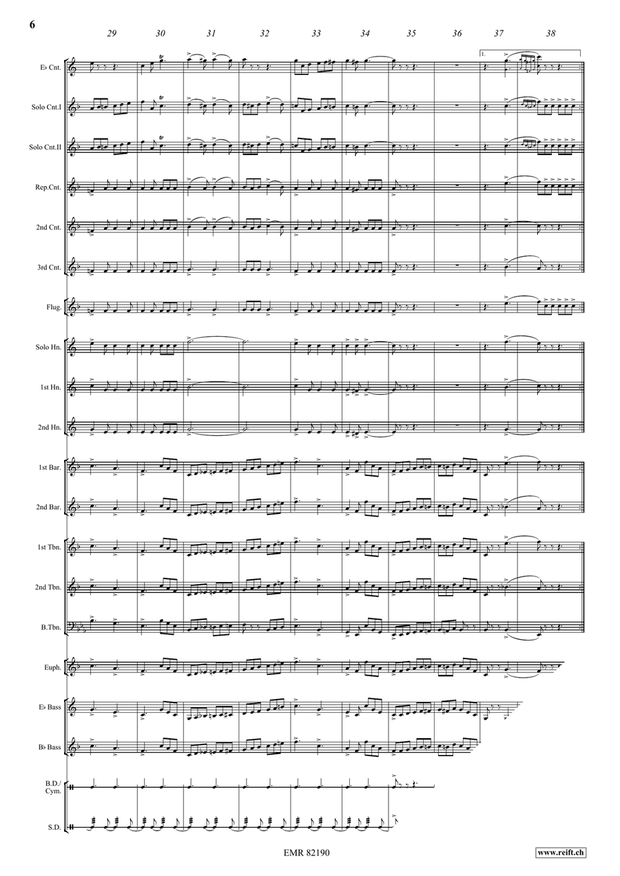 The Bombasto The Bombasto Brass Band scores gallery preview page 7
