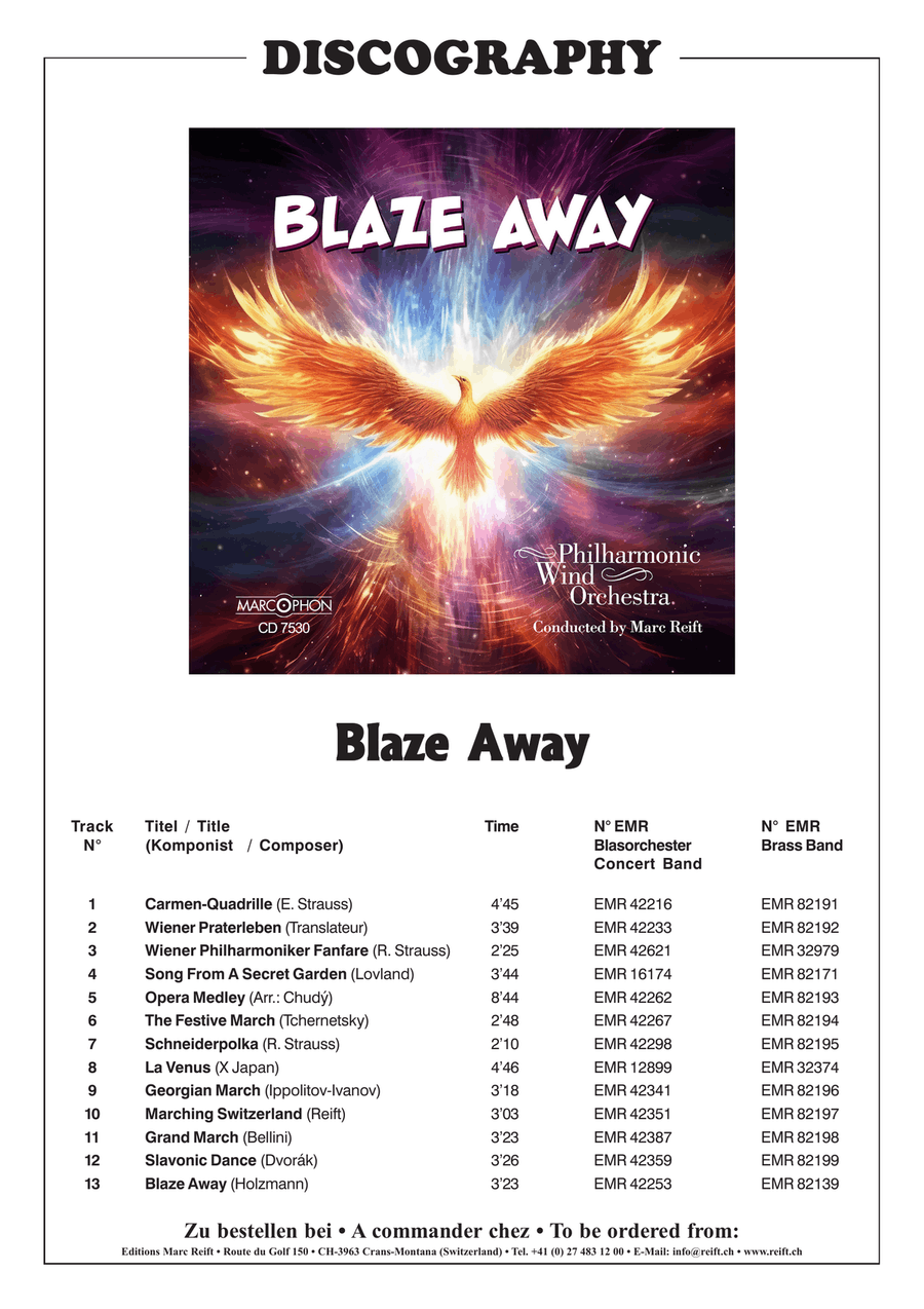 Opera Medley Opera Medley Brass Band scores gallery preview page 3