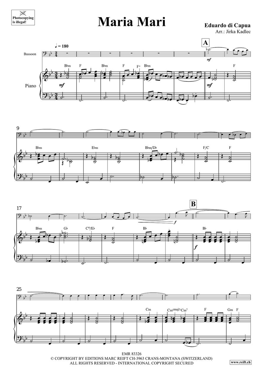 Maria Mari Maria Mari Bassoon Solo scores gallery preview page 4