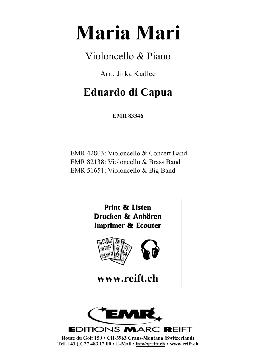 Maria Mari Maria Mari Piano Accompaniment scores gallery preview page 2