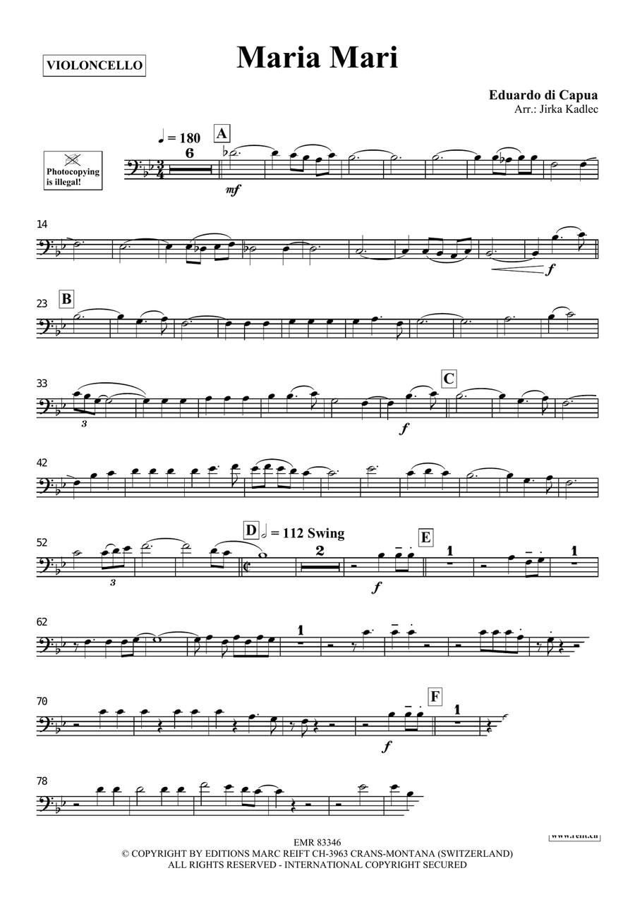 Maria Mari Maria Mari Piano Accompaniment scores gallery preview page 3