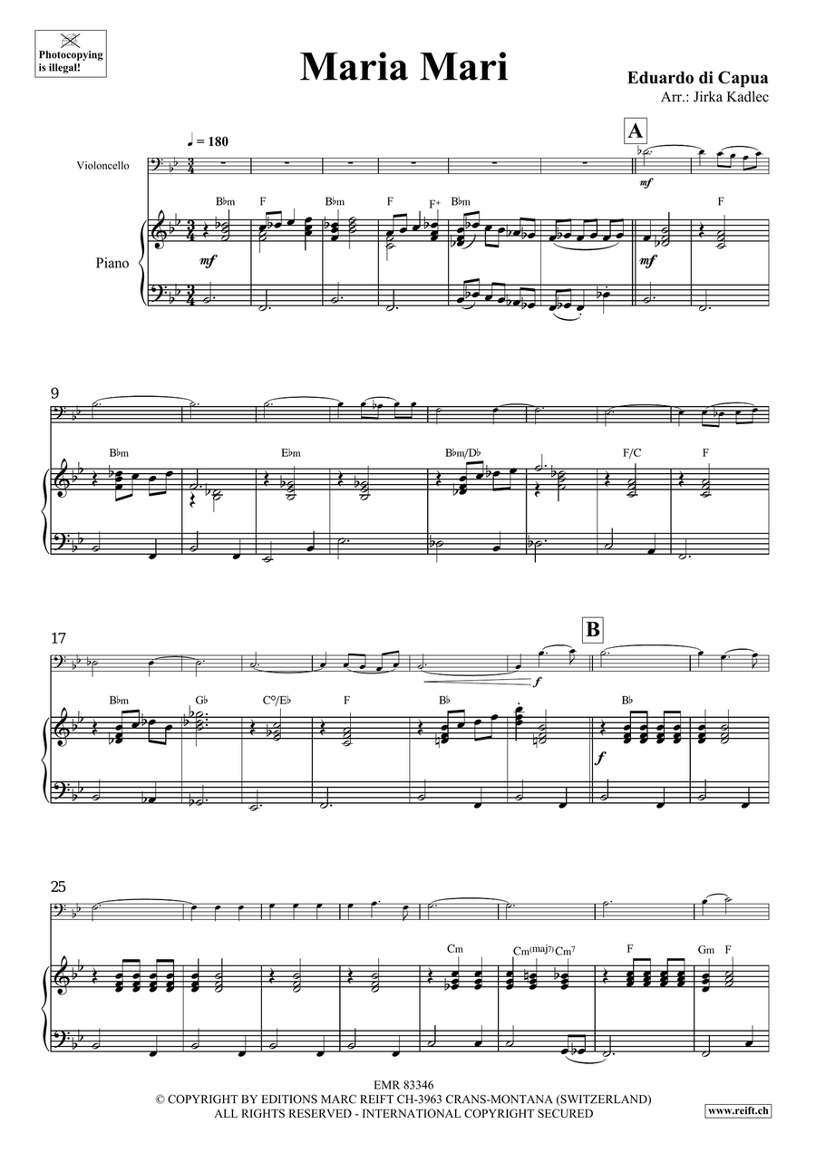 Maria Mari Maria Mari Piano Accompaniment scores gallery preview page 4