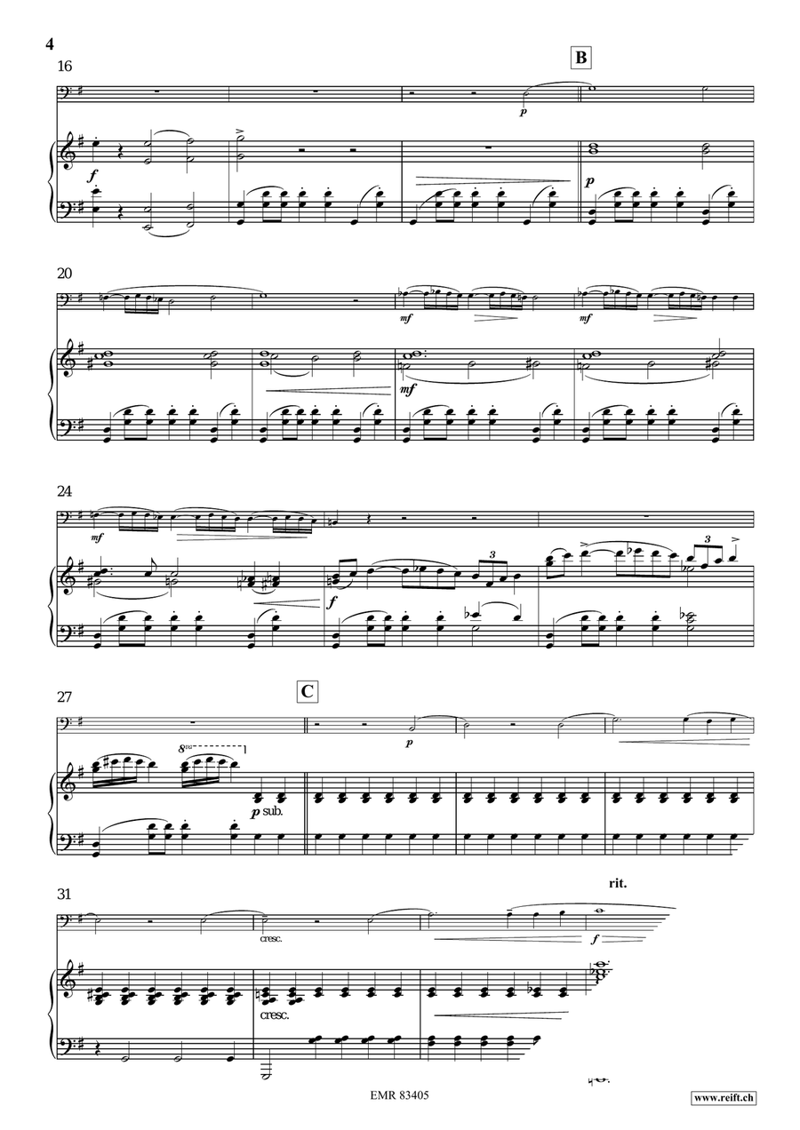Georgian Song Georgian Song Bassoon Solo scores gallery preview page 4