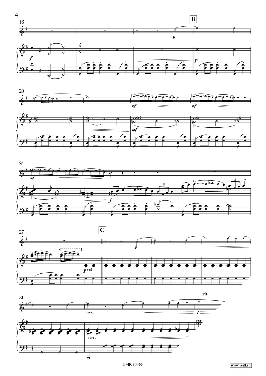 Georgian Song Georgian Song Violin Solo scores gallery preview page 4