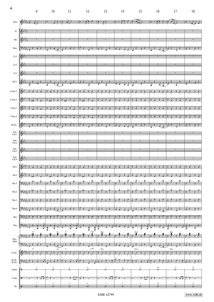 Dark Eyes Dark Eyes Bassoon scores gallery preview page 4