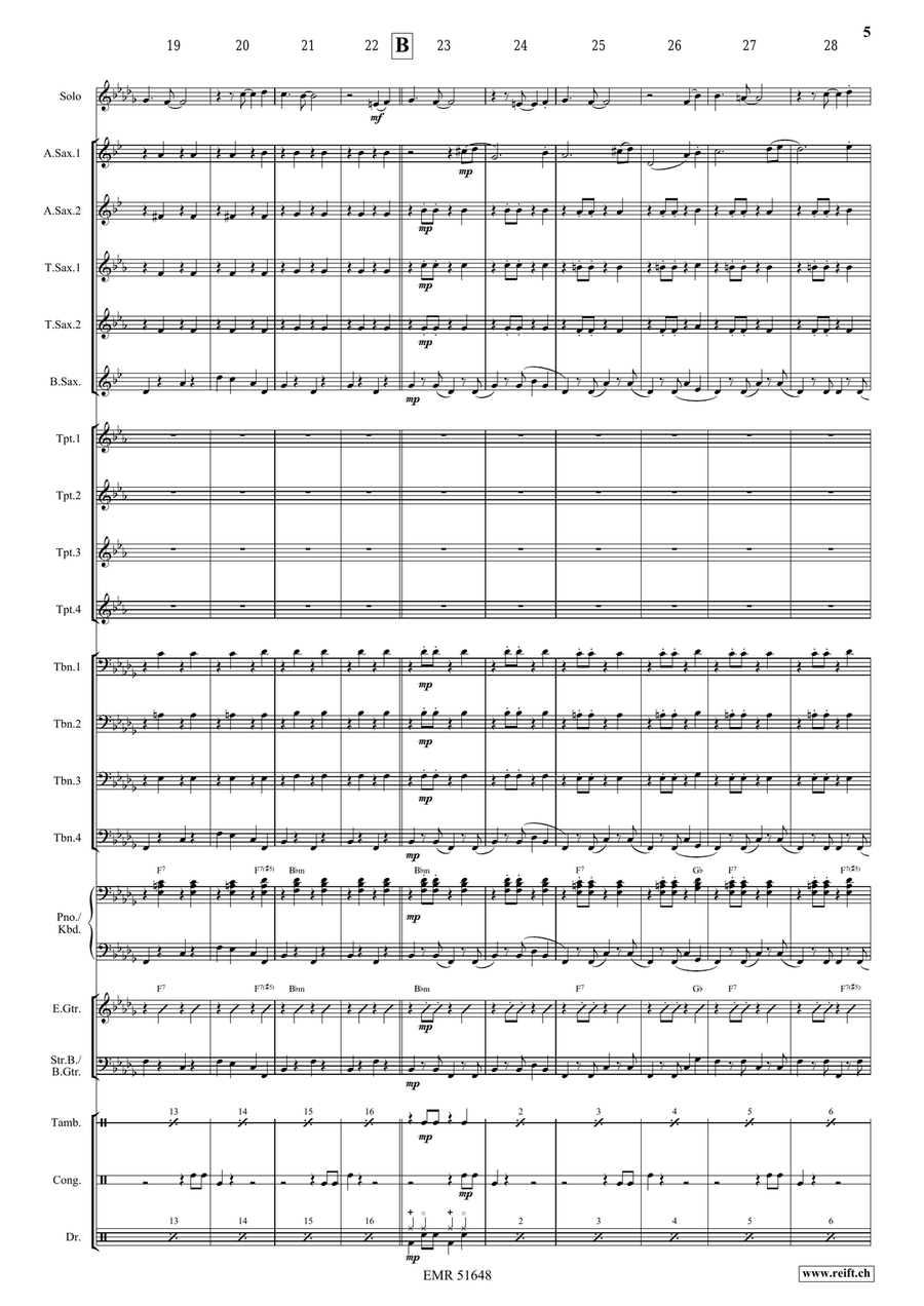 Dark Eyes Bassoon scores gallery preview page 5