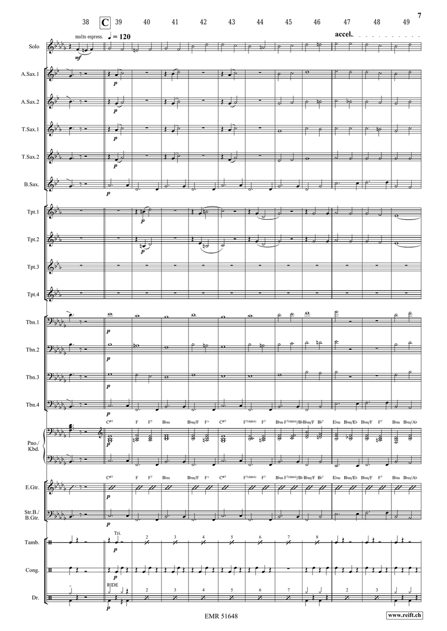 Dark Eyes Bassoon scores gallery preview page 7