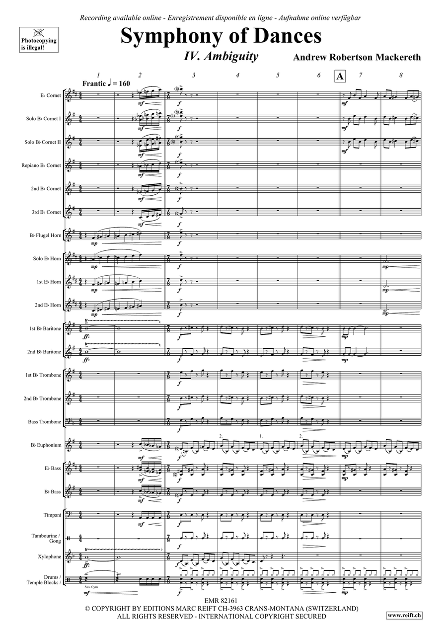 Symphony of Dances Symphony of Dances Brass Band scores gallery preview page 5