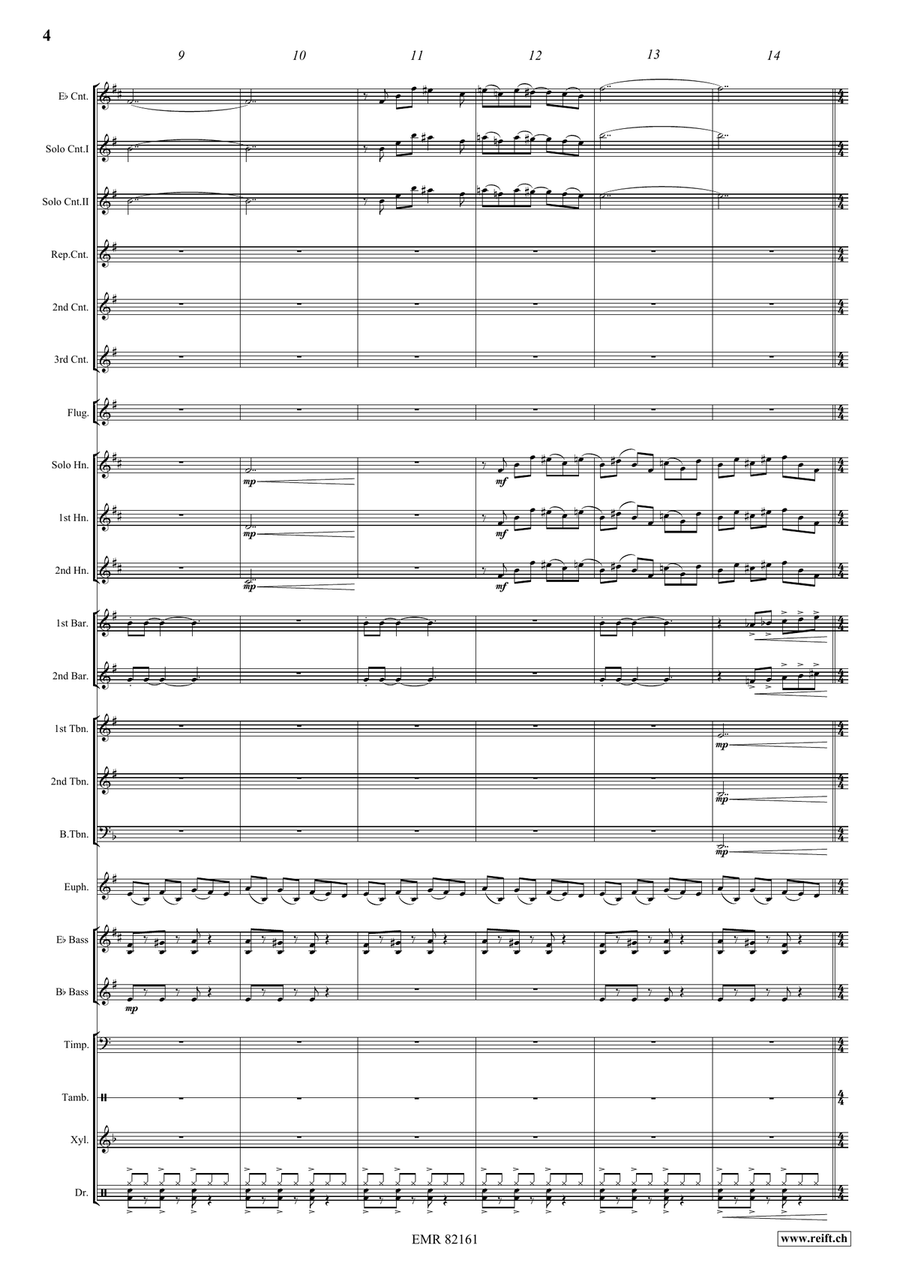 Symphony of Dances Symphony of Dances Brass Band scores gallery preview page 6