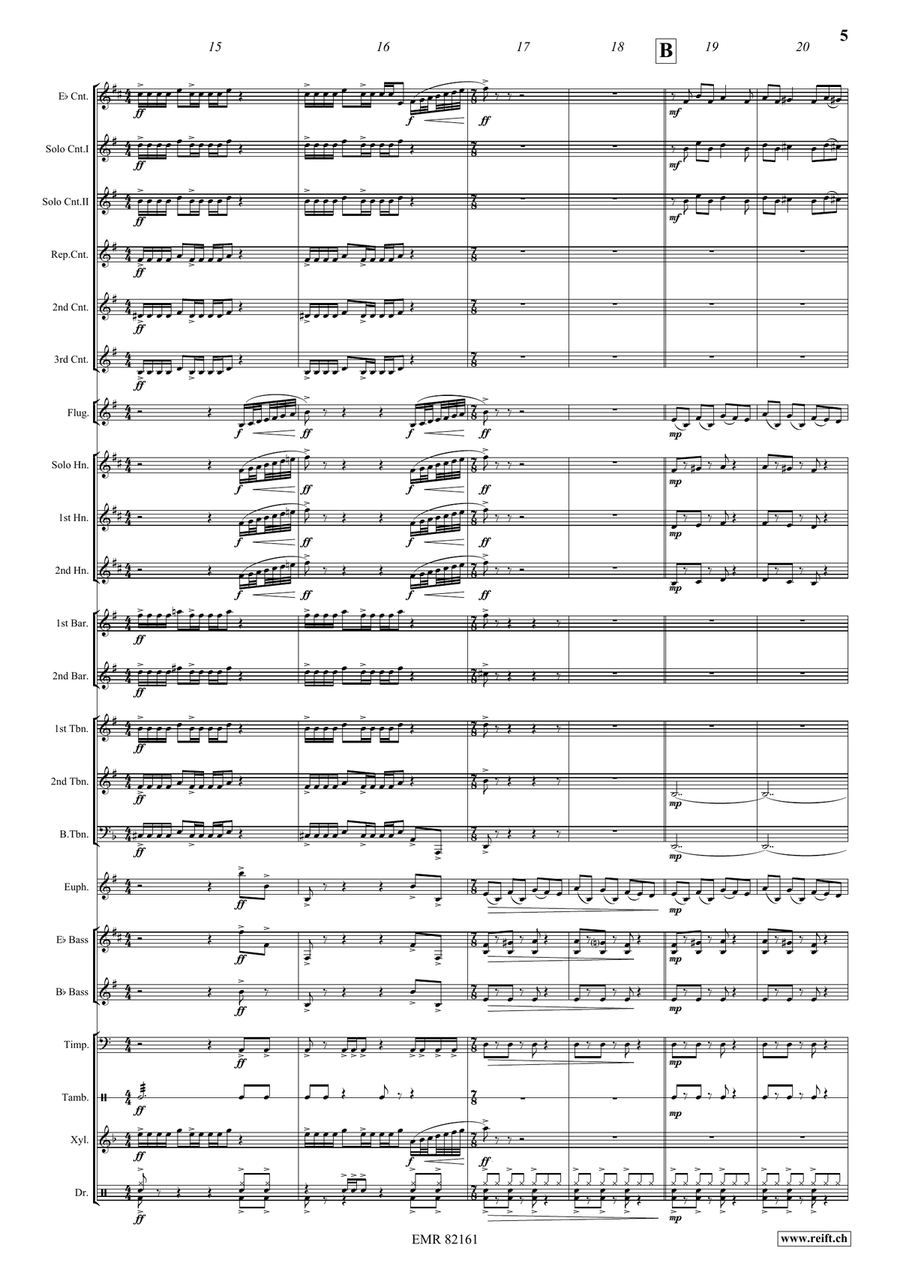 Symphony of Dances Symphony of Dances Brass Band scores gallery preview page 7
