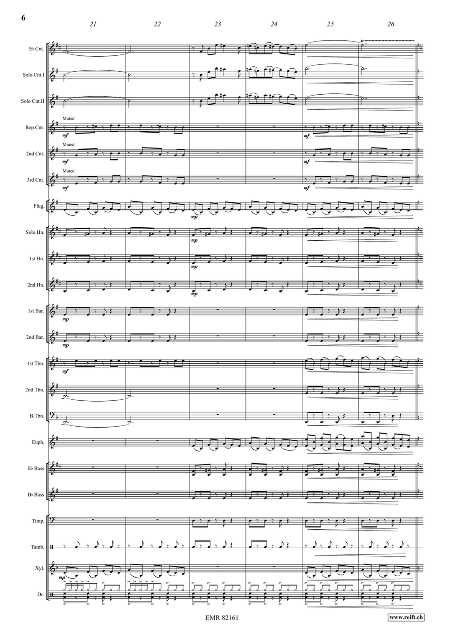 Symphony of Dances Symphony of Dances Brass Band scores gallery preview page 8