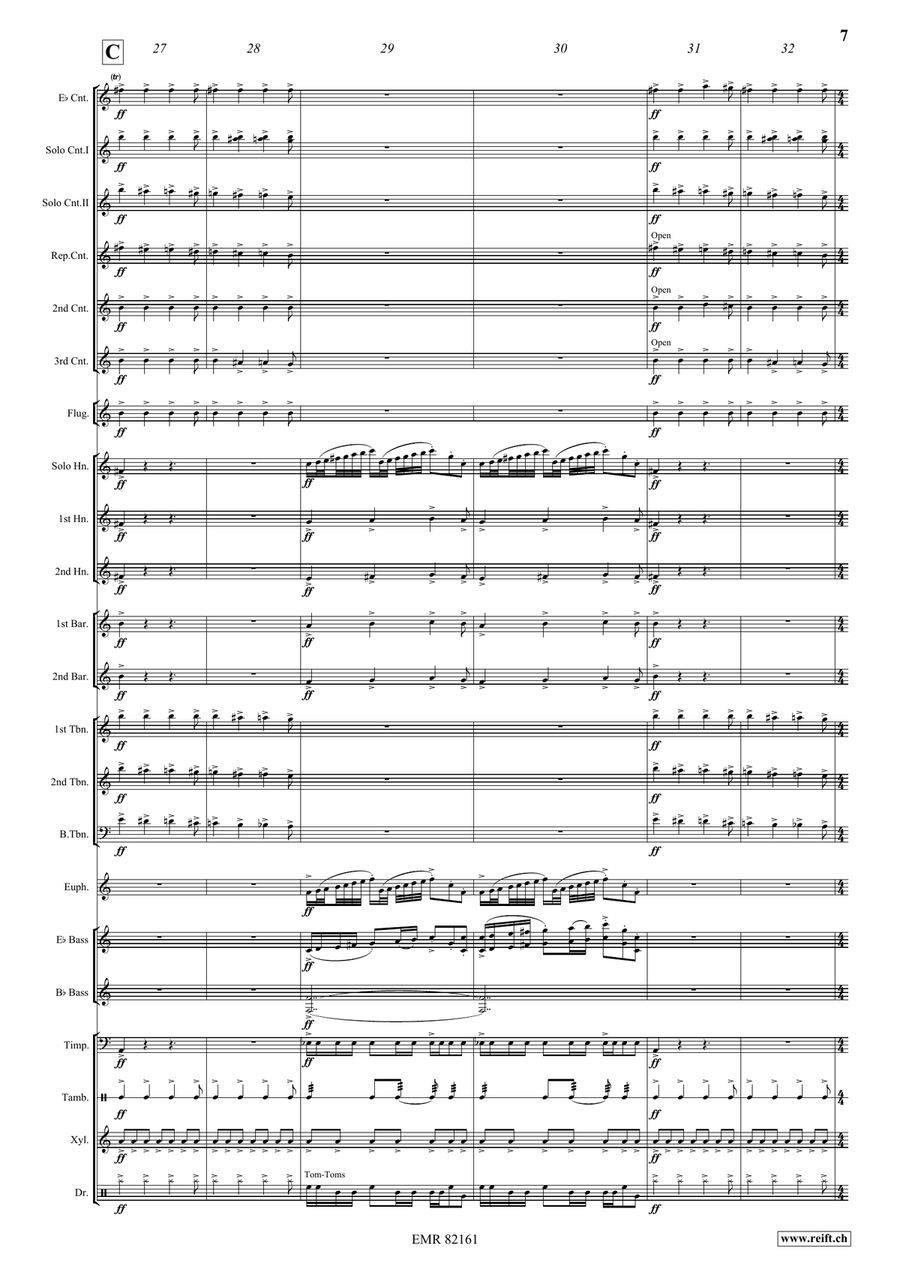 Symphony of Dances Symphony of Dances Brass Band scores gallery preview page 9