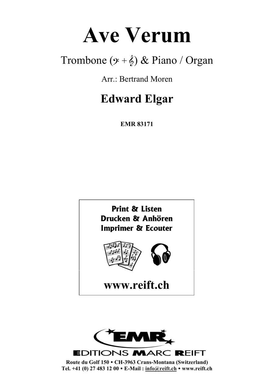 Ave Verum Ave Verum Organ scores gallery preview page 2