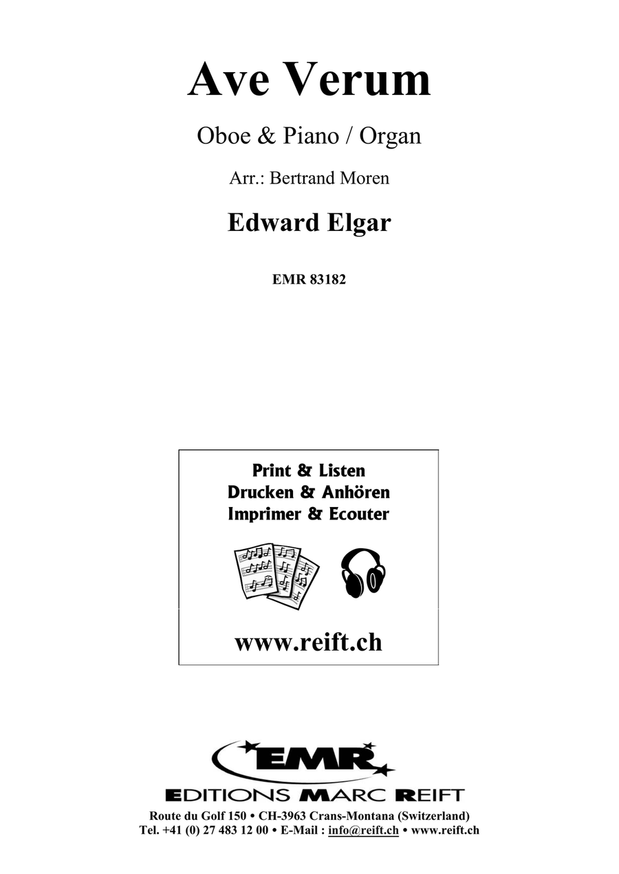 Ave Verum Ave Verum Organ scores gallery preview page 2