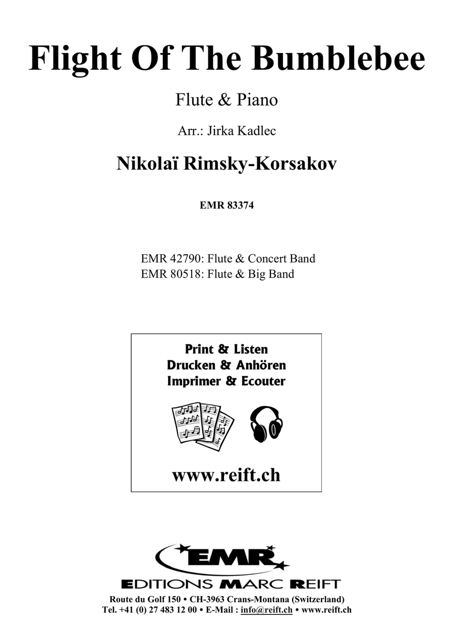 Flight Of The Bumblebee by Nikolay Andreyevich Rimsky-Korsakov Flute Solo - Sheet Music page 2