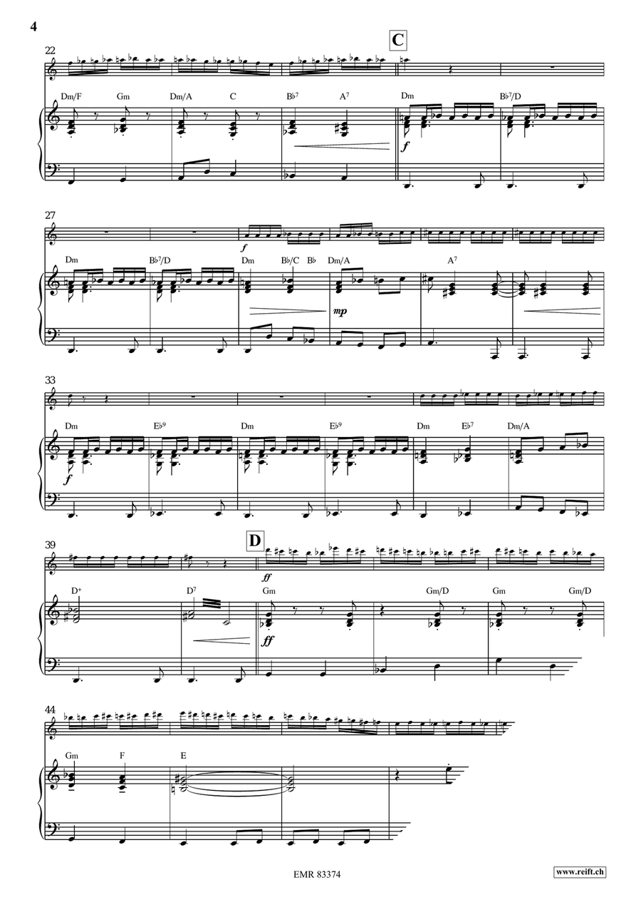 Flight Of The Bumblebee by Nikolay Andreyevich Rimsky-Korsakov Flute Solo - Sheet Music page 5