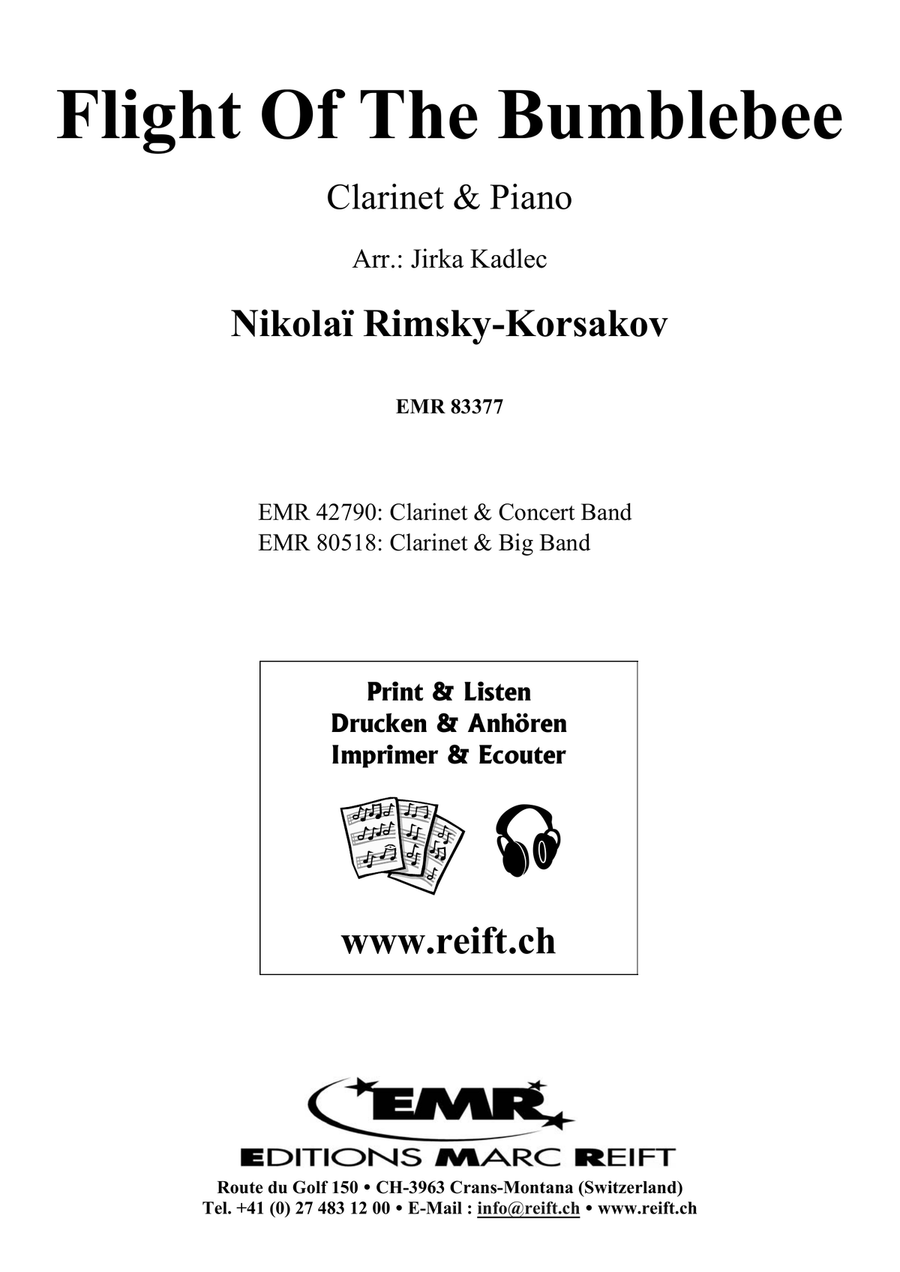 Flight Of The Bumblebee Flight Of The Bumblebee Clarinet Solo scores gallery preview page 2