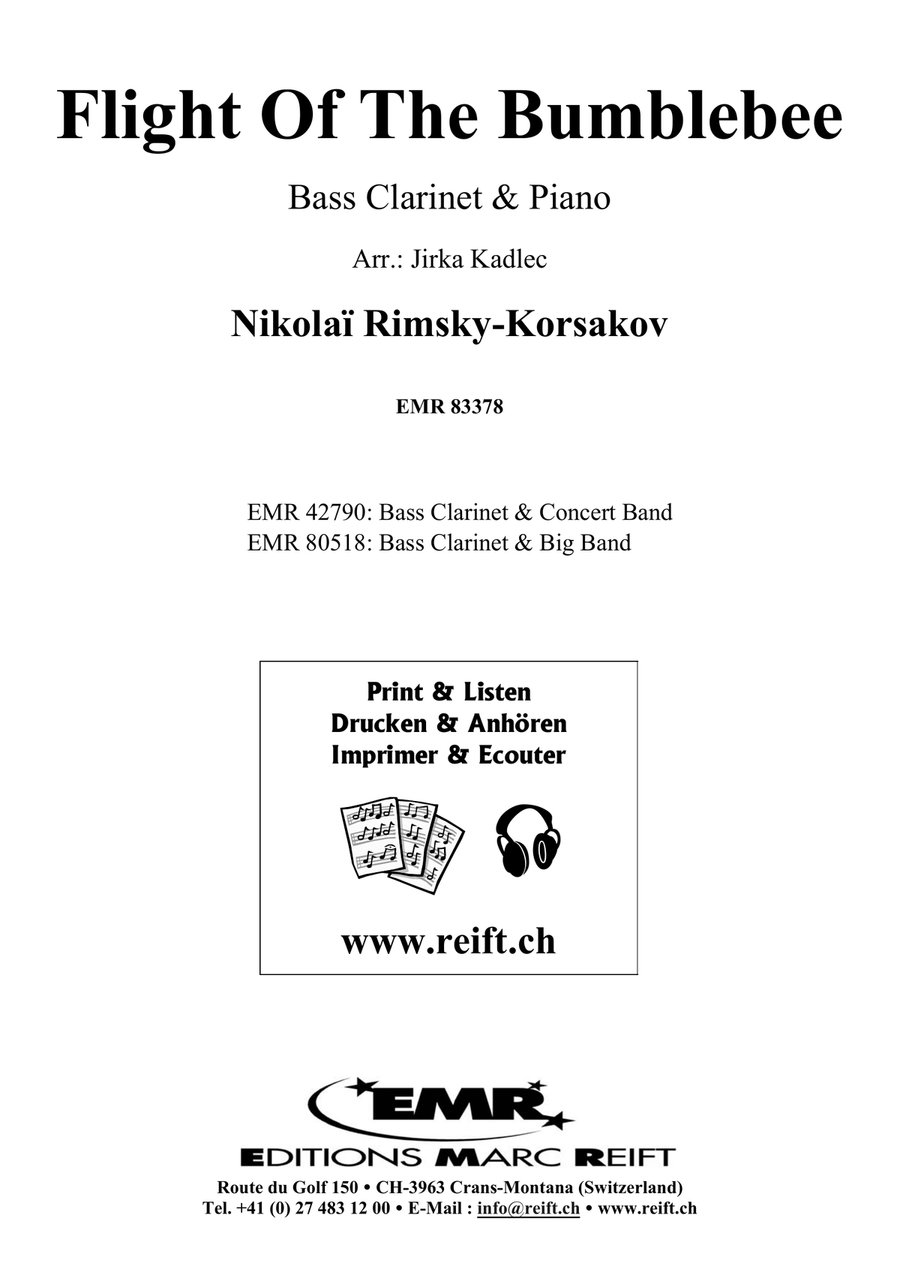 Flight Of The Bumblebee Flight Of The Bumblebee Bass Clarinet scores gallery preview page 2