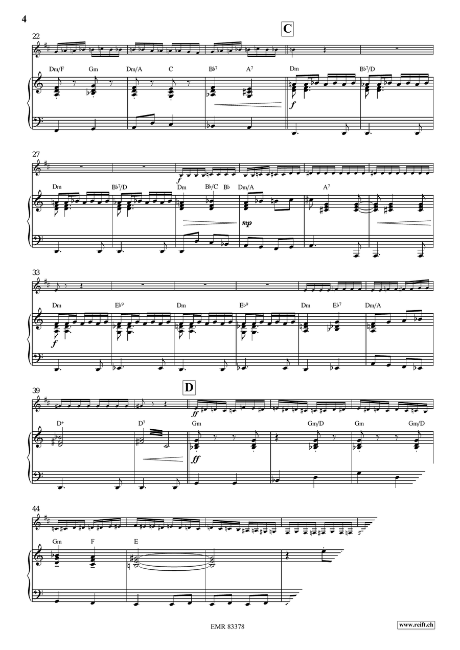 Flight Of The Bumblebee Flight Of The Bumblebee Bass Clarinet scores gallery preview page 5