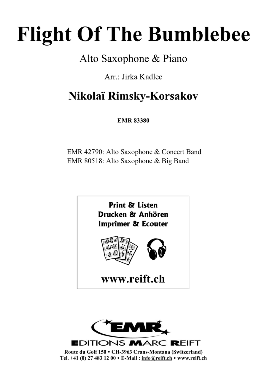 Flight Of The Bumblebee Flight Of The Bumblebee Alto Saxophone scores gallery preview page 2
