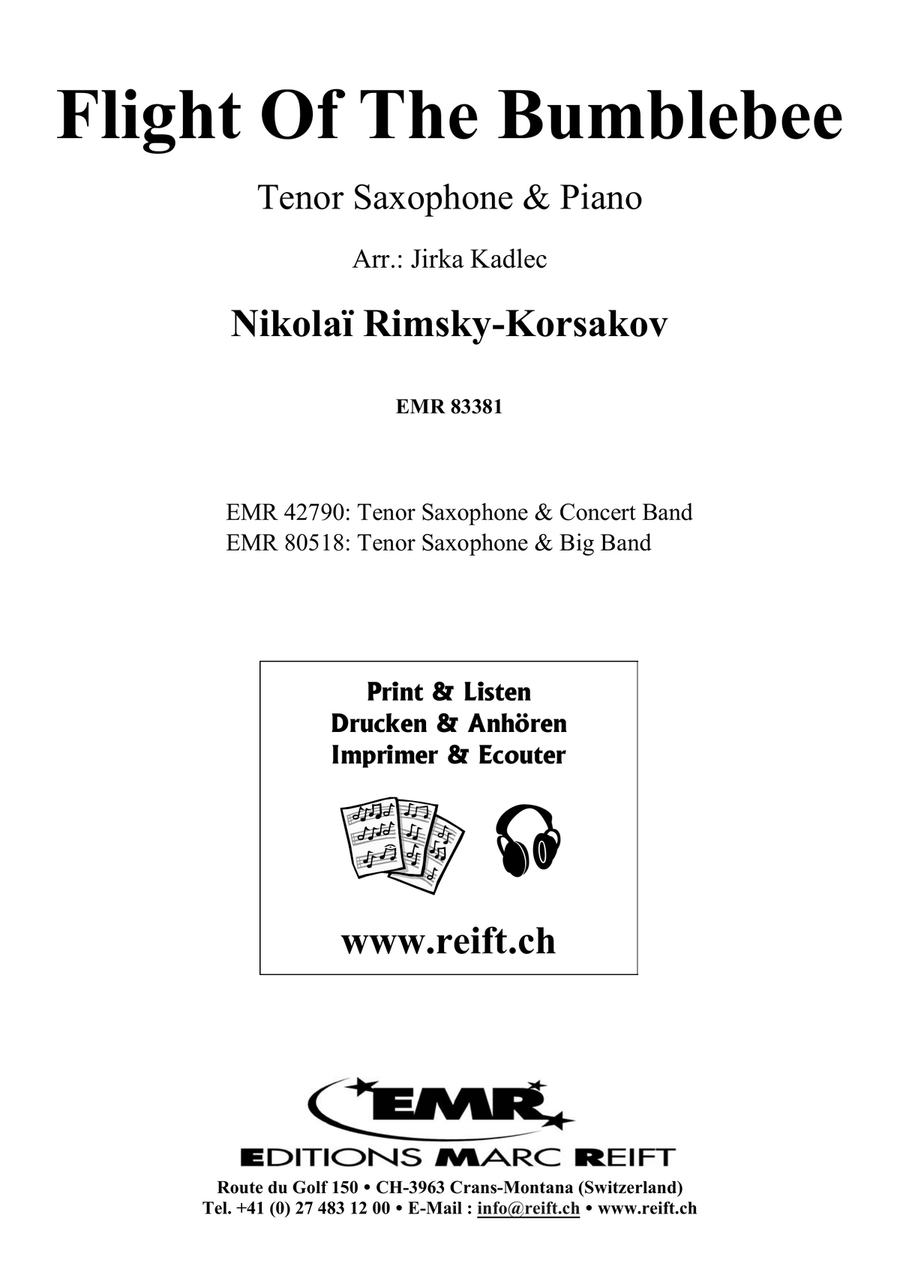 Flight Of The Bumblebee Flight Of The Bumblebee Tenor Saxophone scores gallery preview page 2