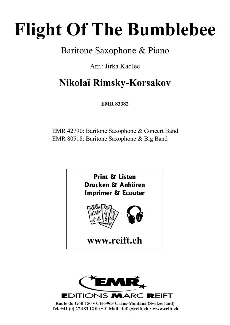 Flight Of The Bumblebee Flight Of The Bumblebee Baritone Saxophone scores gallery preview page 2