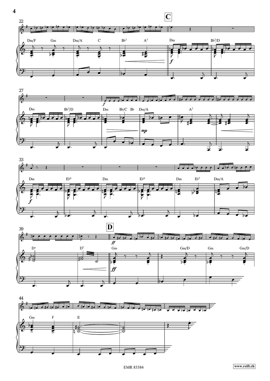 Flight Of The Bumblebee Flight Of The Bumblebee Horn scores gallery preview page 5