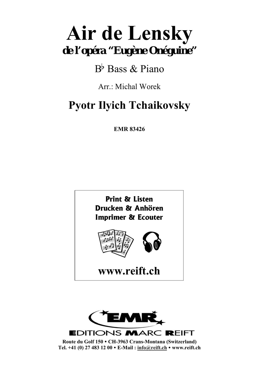 Air de Lensky Air de Lensky Voice Solo scores gallery preview page 2