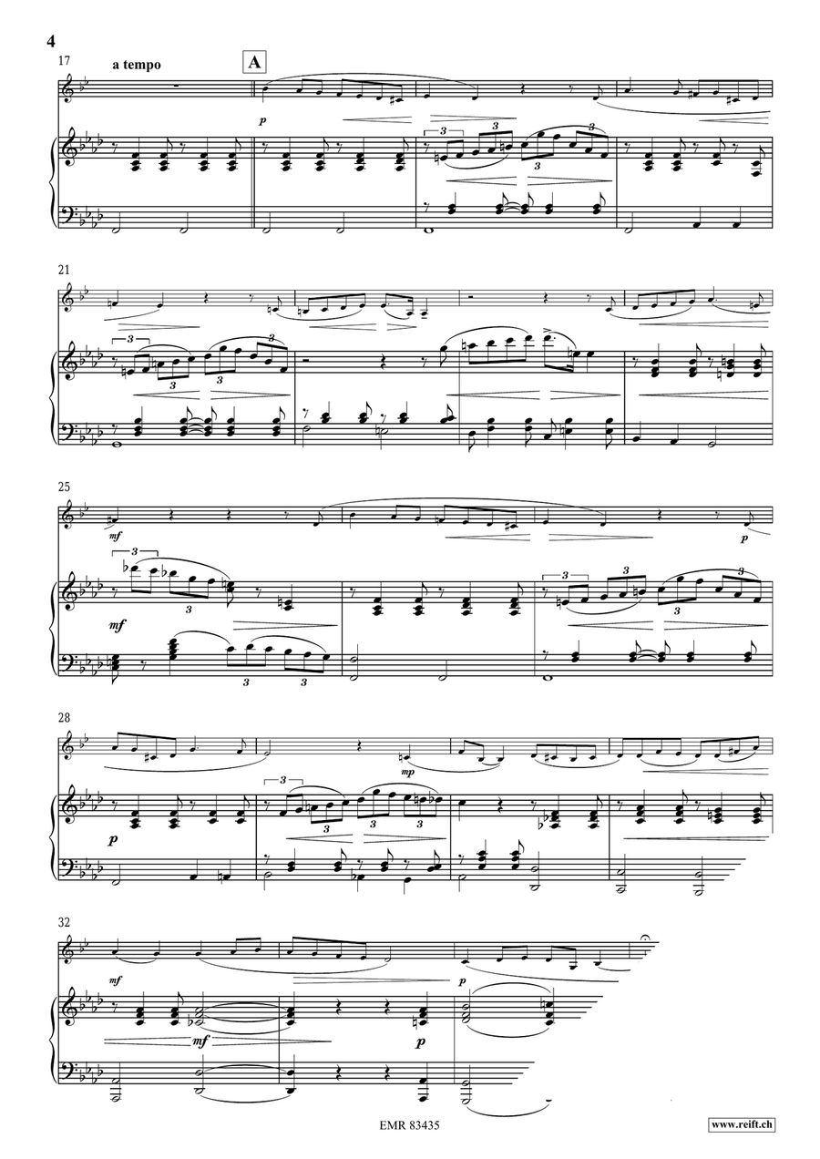 Air de Lensky Air de Lensky Bass Clarinet scores gallery preview page 5