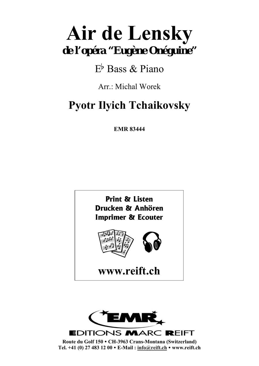 Air de Lensky Air de Lensky Voice Solo scores gallery preview page 2