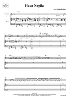 Hava Nagila Cornet scores gallery preview page 4