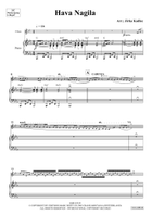 Hava Nagila Horn scores gallery preview page 4