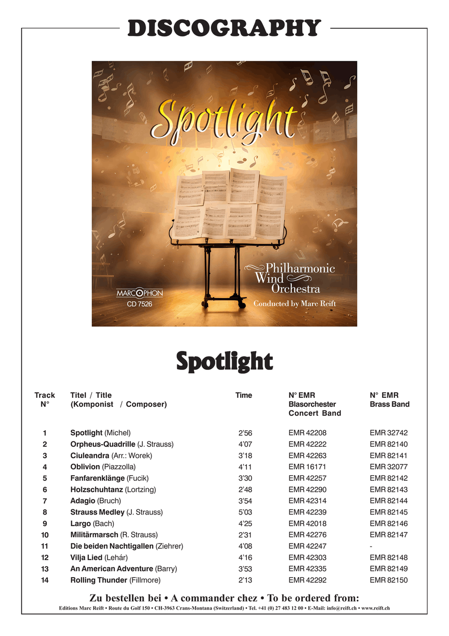Orpheus-Quadrille Orpheus-Quadrille Brass Band scores gallery preview page 3