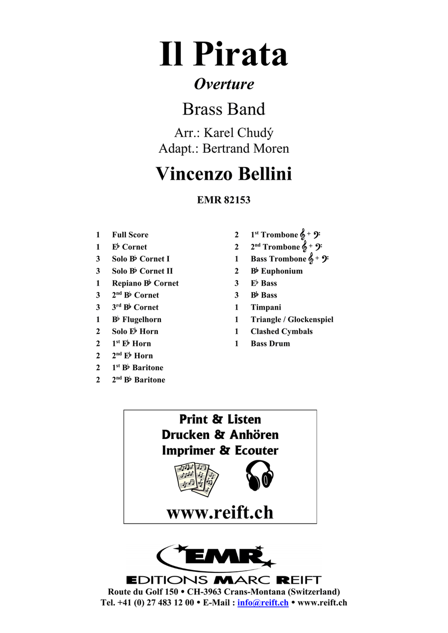 Il Pirata Il Pirata Brass Band scores gallery preview page 2