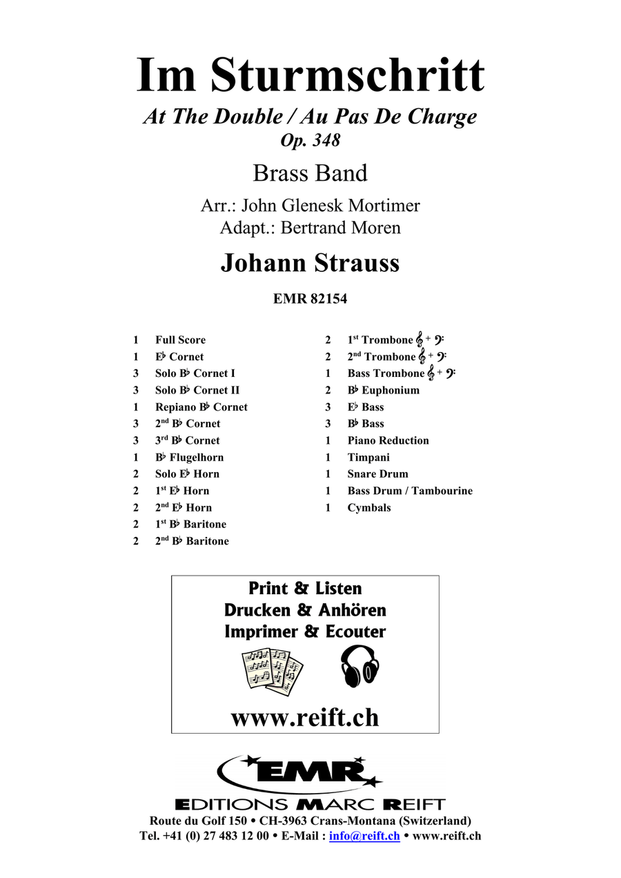 Im Sturmschritt Im Sturmschritt Brass Band scores gallery preview page 2