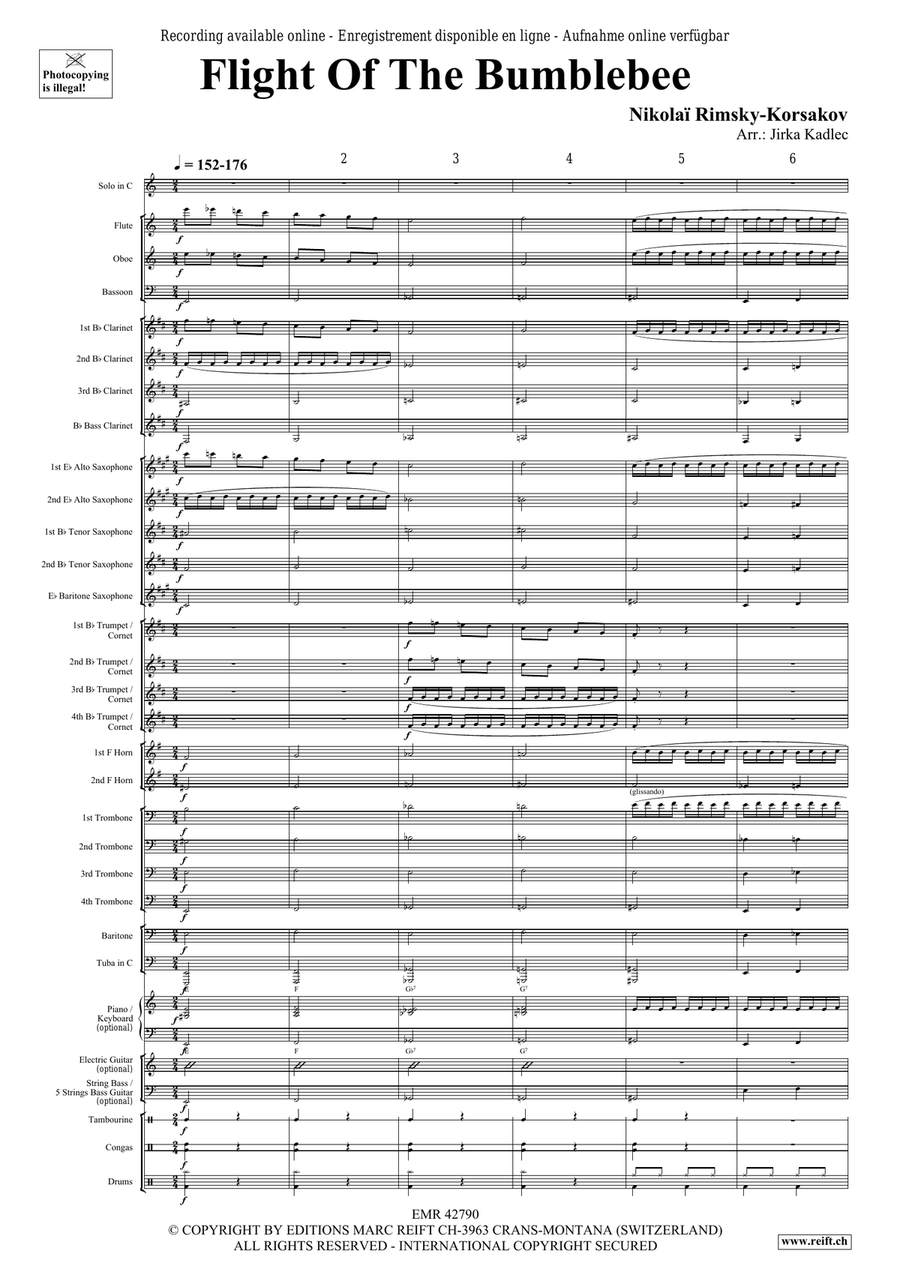 Flight Of The Bumble Bee Flight Of The Bumble Bee Bassoon scores gallery preview page 3