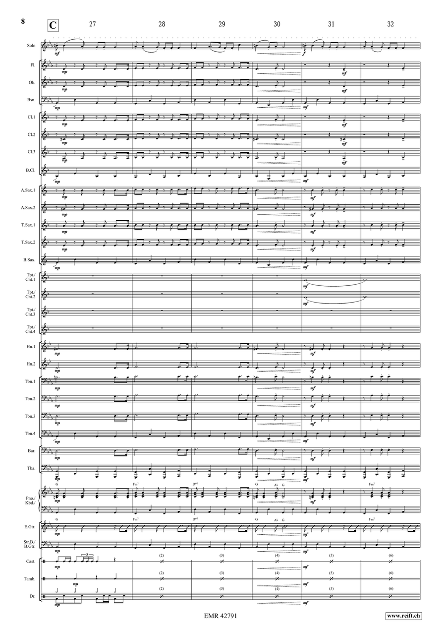 Hava Nagila Hava Nagila Bassoon scores gallery preview page 8