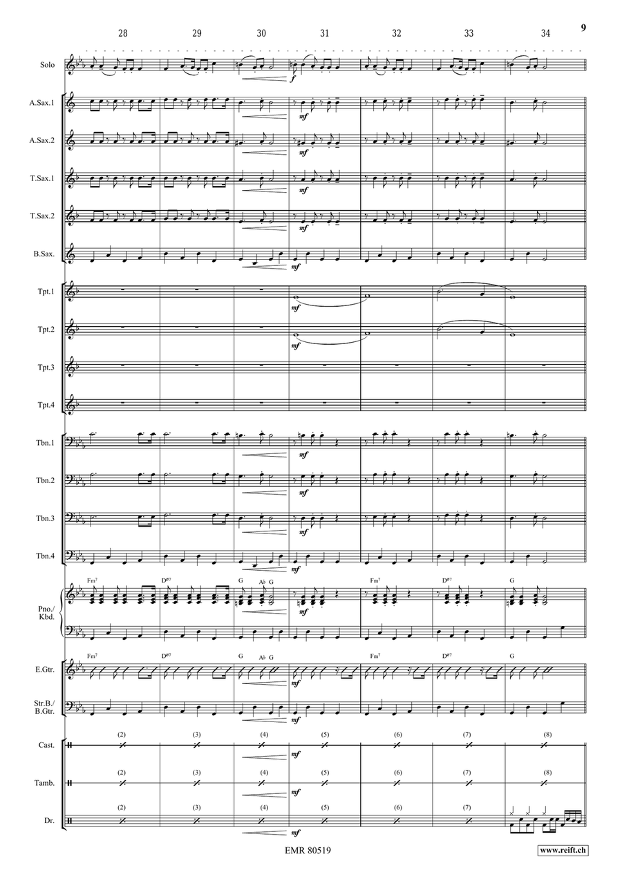 Hava Nagila Hava Nagila Bassoon scores gallery preview page 9