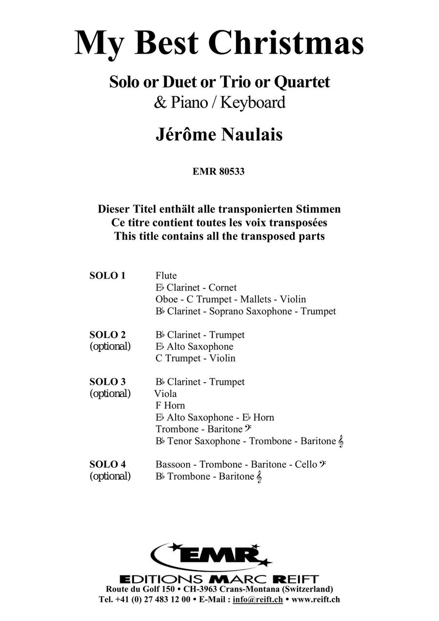 My Best Christmas My Best Christmas Piano Accompaniment scores gallery preview page 2