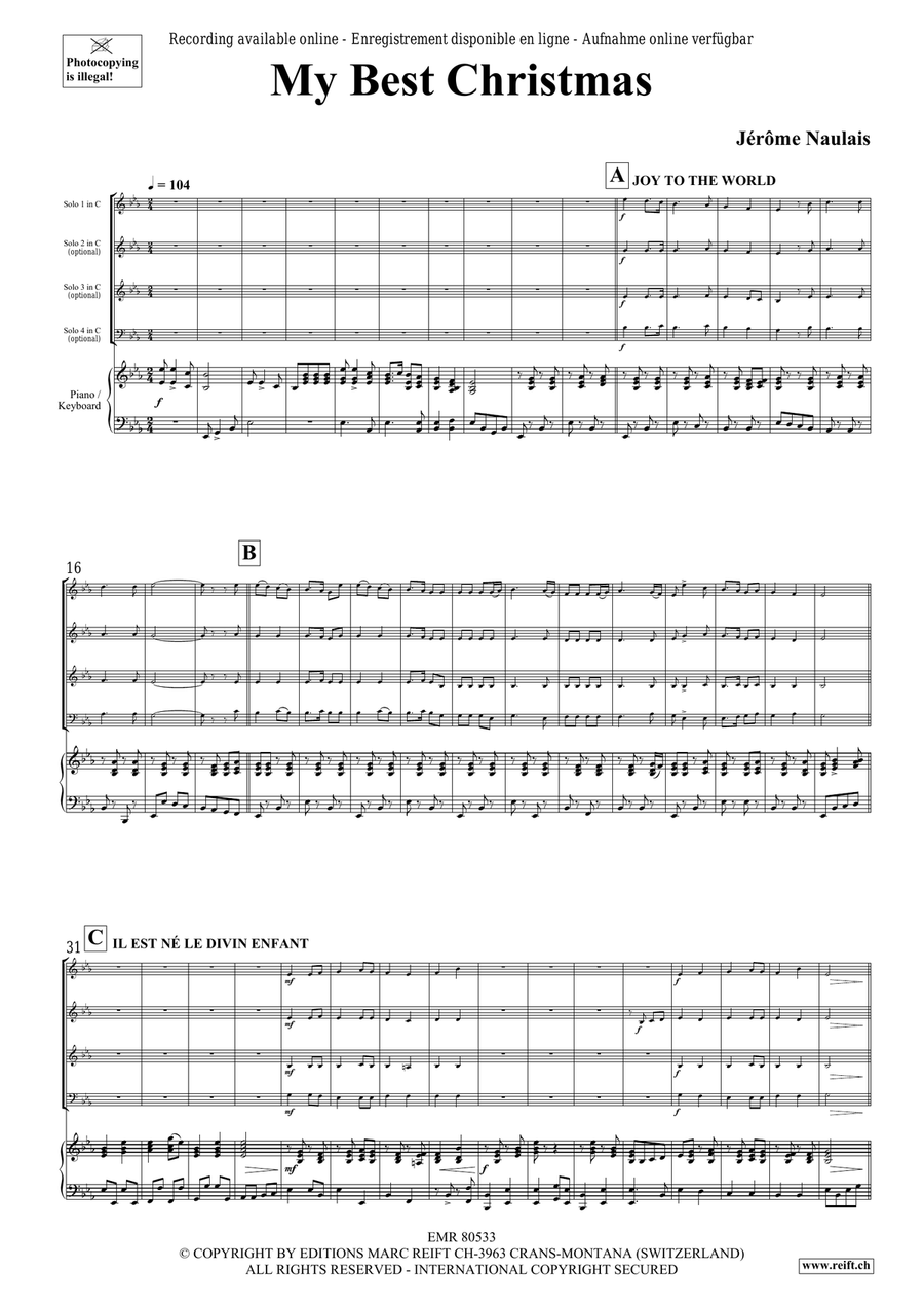My Best Christmas My Best Christmas Piano Accompaniment scores gallery preview page 4