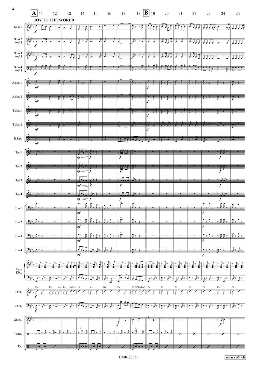 My Best Christmas My Best Christmas Big Band scores gallery preview page 6